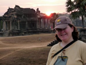 Dee at Angkor