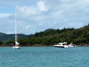 Boats in the Whitsundays