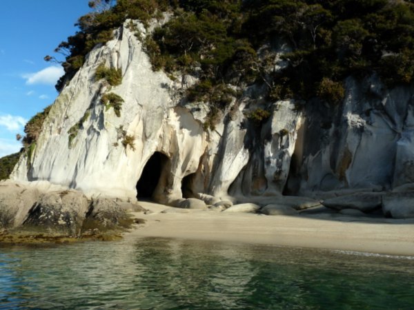 Caves at Abel Tasman national park