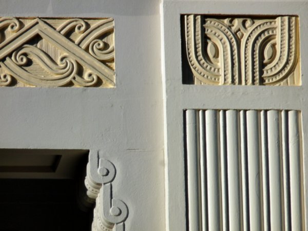 Maori Art Deco detail