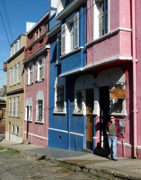 Colourful houses in Cerro Alegre
