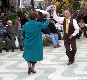 Cueca Dancing