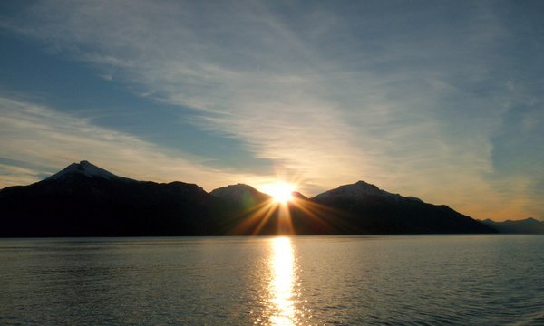 Sunset on Lake Nahuel Huapi