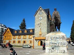Bariloche town square