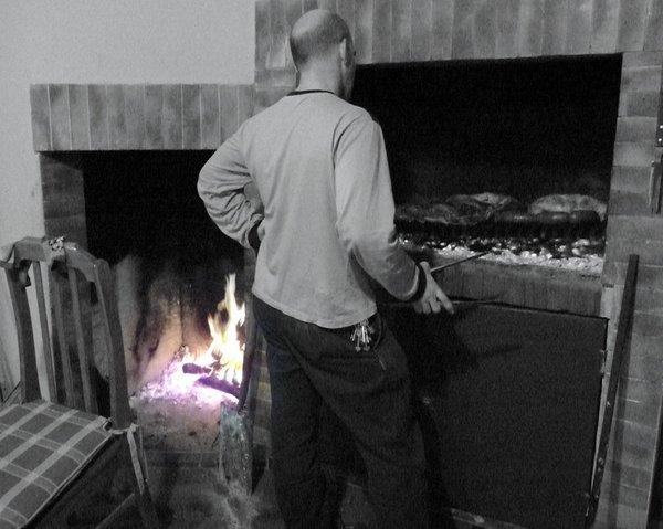 Traditional Argentine asado