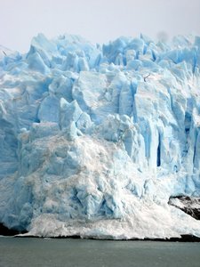 Close-up of Spegazzini glacier