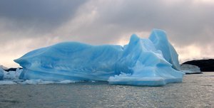 Spectacular iceberg shapes