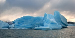Spectacular iceberg shapes