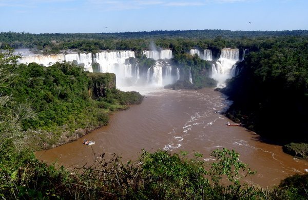 The view from Iguaçu National Park