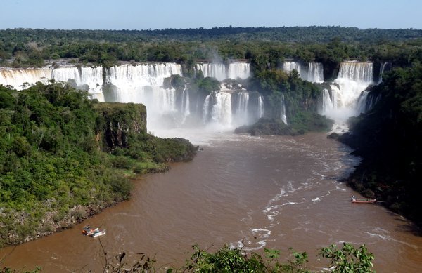 Panoramic view of the Falls