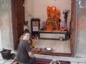 Hindu temple at Galta