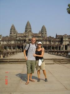 Infront of Angkor Wat