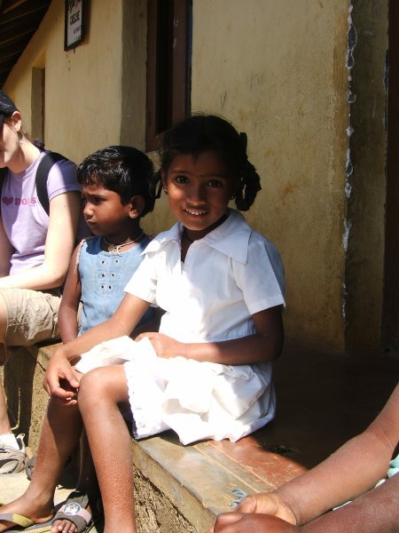 Sri Lanka78 - hill trek18 creche girl