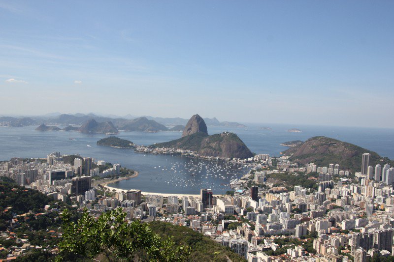 View of Rio from Christ the Redeemer