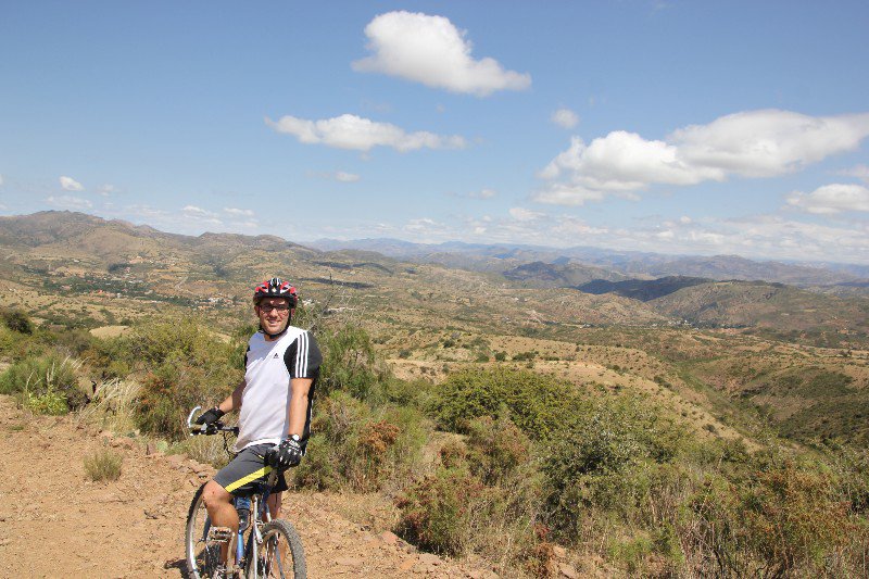 Mountain biking near Sucre