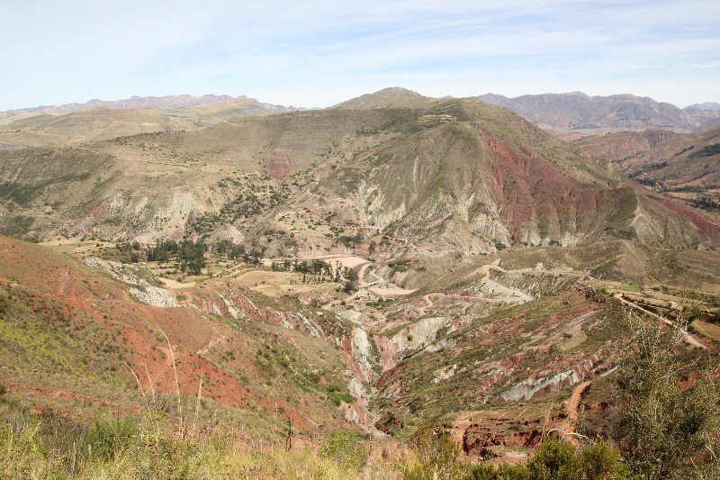 View from the Inca pathway