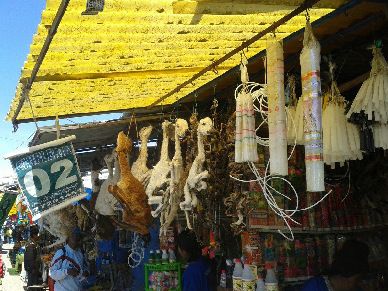 El Alto Witches Market
