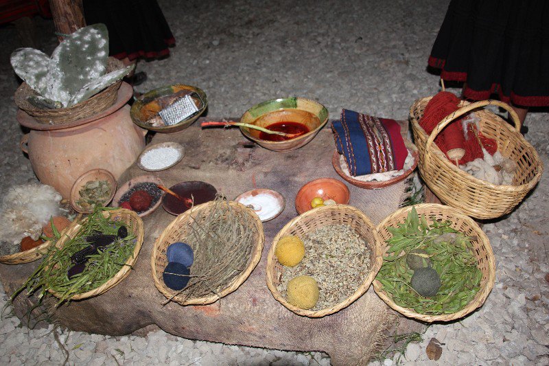 Natural plants used for dye
