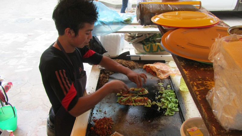 Our street food chef