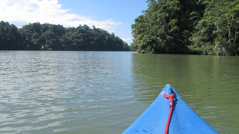 Views along the banks of the Rio Dulce
