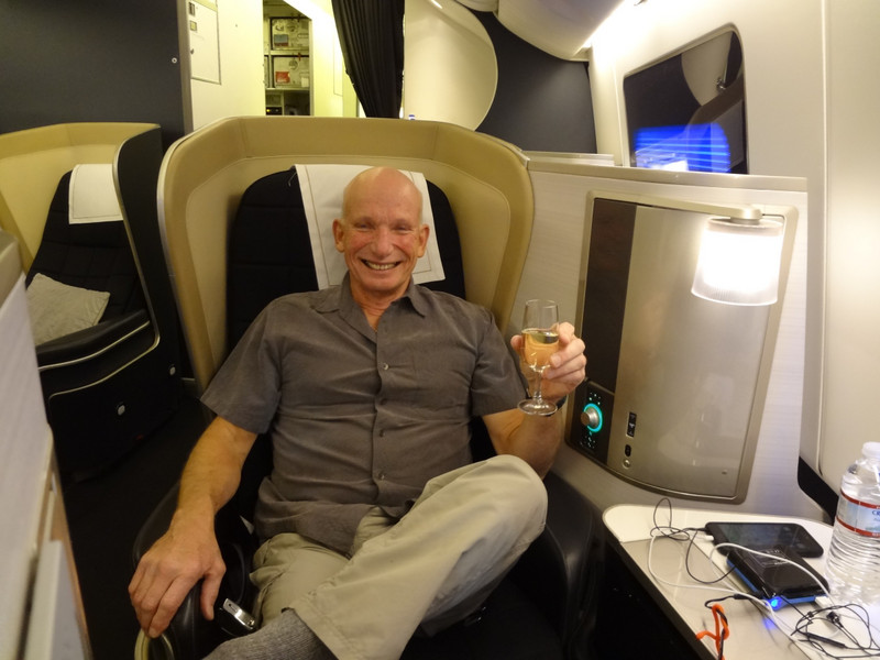 Living it up in First Class