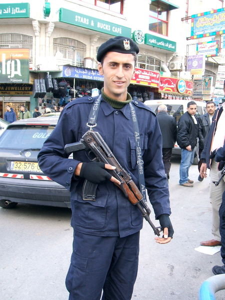 fatah police man