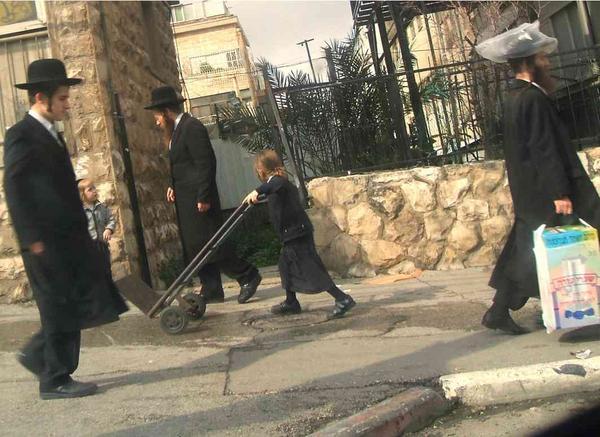 religious jews in Jerusalem