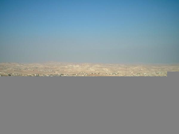 a view over the palestinian territory / Westbank