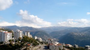 Lebanese mountains near Jeita