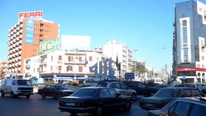 noor roundabout in Tripoli