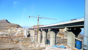 rebuilding the Mdairej bridge