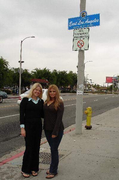 Nicola & Karen in east LA