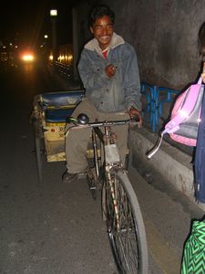 Cycle rickshaw!