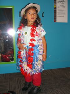 dressin up in the Te Papa museum!