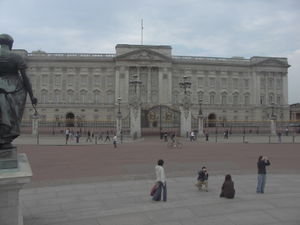 Buckingham Palace in the AM