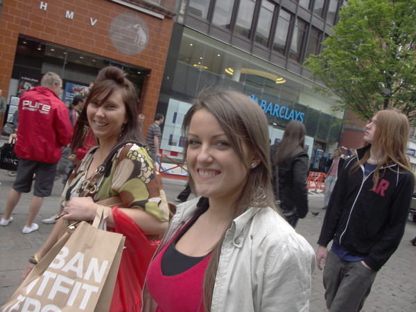 Shopping in Manchester!