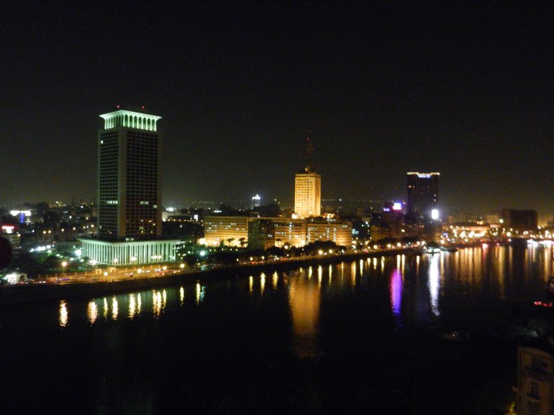 The Nile at night