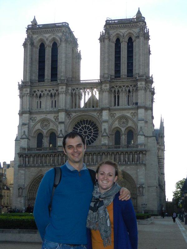 Michael and Maeve at Notre Dame