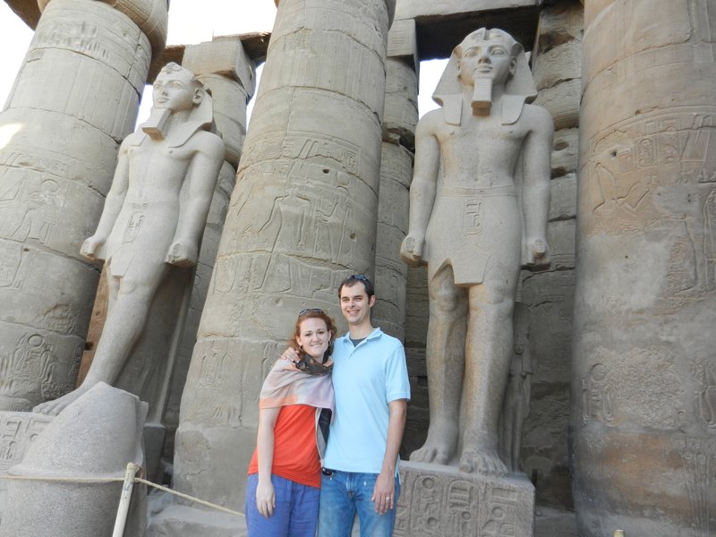 Michael and Maeve - Luxor
