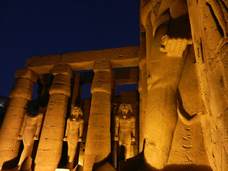 Luxor at Dusk