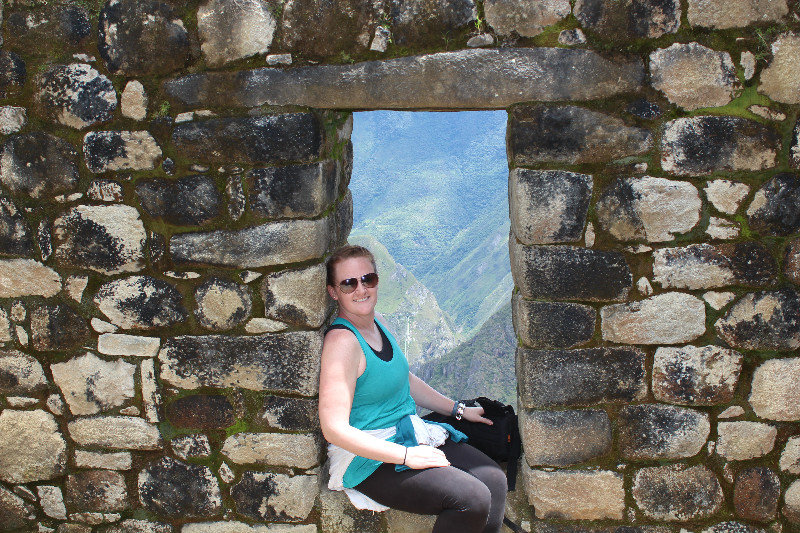 Windows of Huayna Picchu ruins