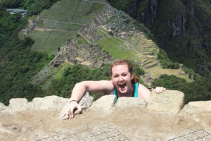 Falling from Huayna Picchu