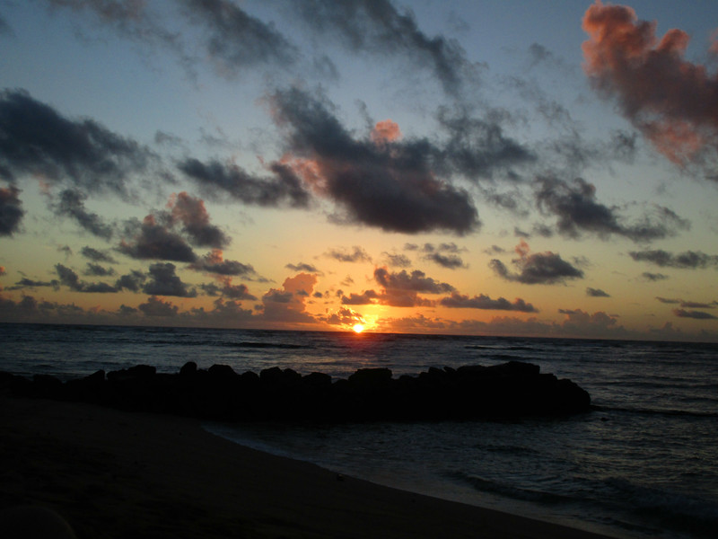 Sunrise from Waipouli Beach