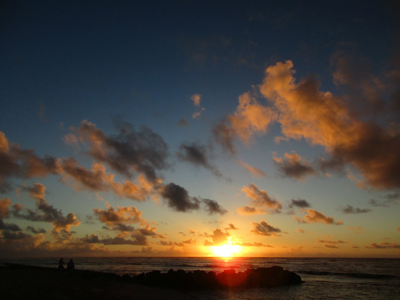 Sunrise from Waipouli Beach