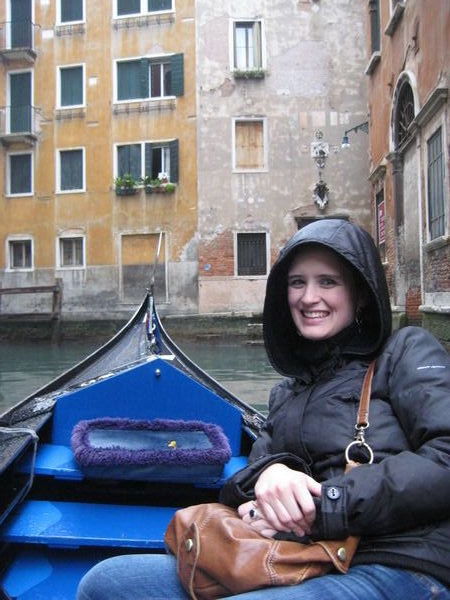 A rainy gondola ride!!
