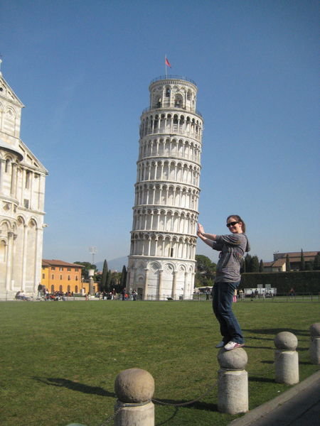 The Leaning Tower!!