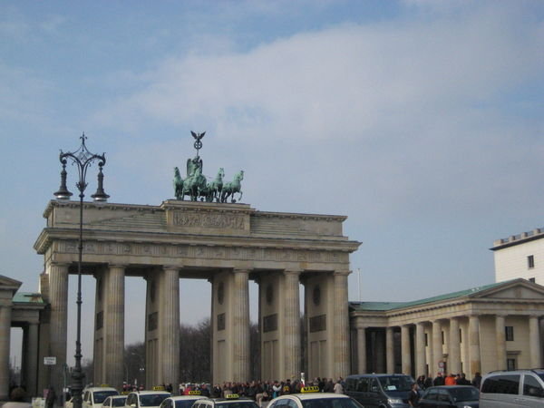 Main Archway into the "other" side of Berlin!