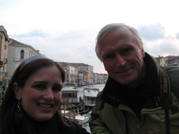 Dad and Me in Venice