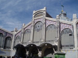 valencia market - one of the largest in europe