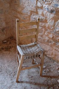 an old chair